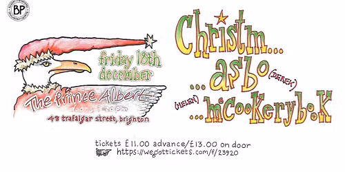 Asbo Derek & Helen McCookerybook Xmas Box, The Prince Albert, Brighton, 18\/12\/26