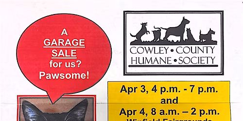 CCHS Annual Garage Sale \ud83d\udc3e