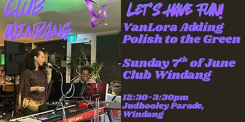 VAN LORA - VIBES ON THE FRONT GREEN!