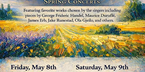 James River Singers Concert -- Year of Joy