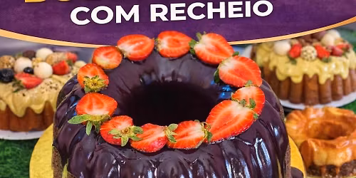   Workshop de bolos caseiros com recheio