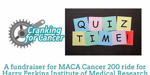 Quiz Night - hosted by Cranking for Cancer! 