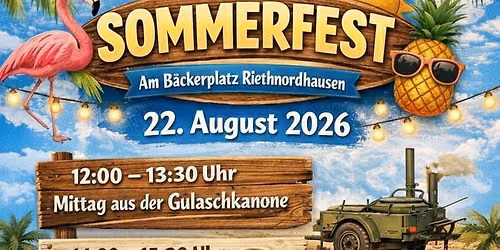 Sommerfest Riethnordhausen