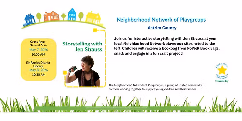 Storytelling with Jen Strauss - At Elk Rapids District Library