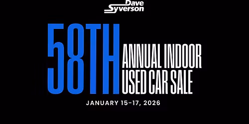 58th Annual Indoor Used Car Sale