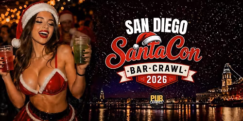 San Diego SantaCon Bar Crawl 2026