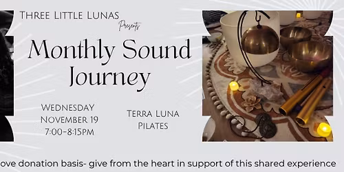 Monthly Sound Journey November