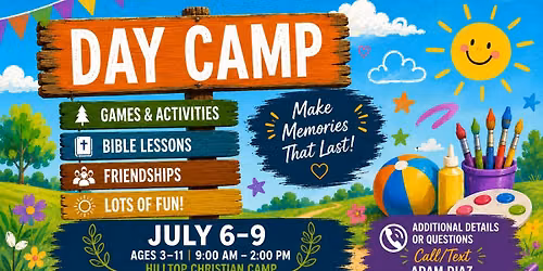 Day Camp @ Hilltop Christian Camp | Goodlettsville Church of Christ