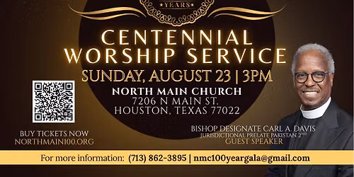North Main Church Centennial Celebration Gala