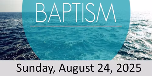 Baptism Sunday