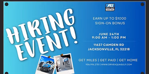 Driver Hiring Event - Jacksonville, FL