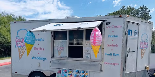 Cori Jean Ice Cream Serving at Weston Oaks Community Pool\/ Playground