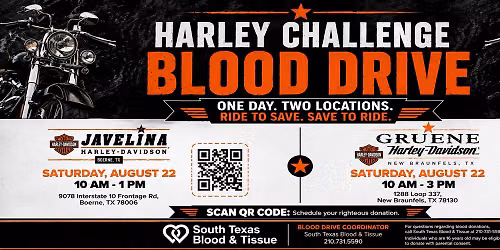 South Texas Blood Drive & End of Season Summer Sale