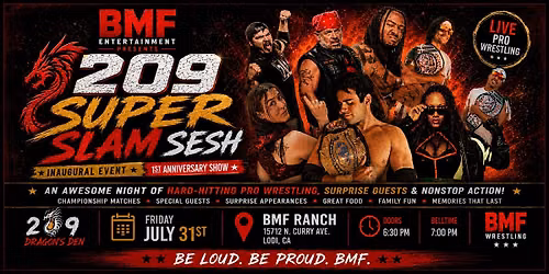 209 SUPER Slam Sesh I : Live Pro-Wrestling