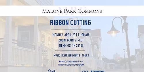 Malone Park Commons Ribbon Cutting