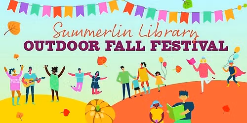 Summerlin Library Outdoor Fall Festival