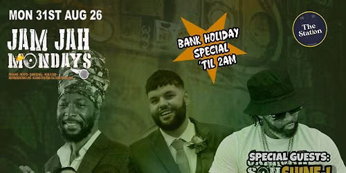Jam Jah Mondays Bank Holiday ft. Stitch \/ Peter Spence\/ SHINE-I