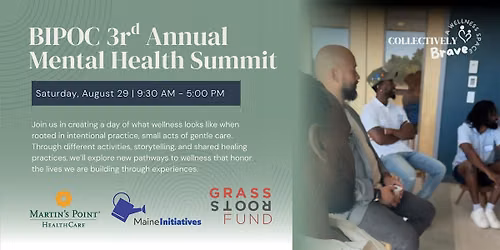 The 3rd Annual BIPOC Mental Health Summit