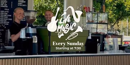Live Music Sundays at Harley & Hudson Coffee Bar
