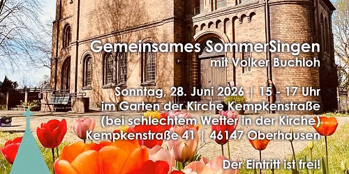 Gemeinsames SommerSingen mit Volker Buchloh