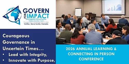 Annual Learning and Connecting Governance Conference