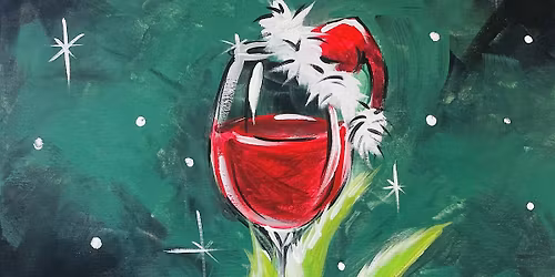 Mali's Art Studio Sip n Paint Night - Grinchmas
