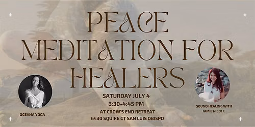 Peace Meditation for Healers