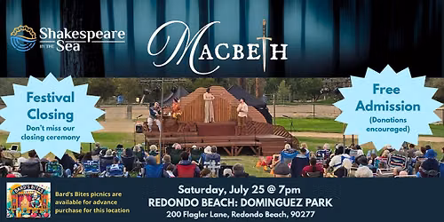 SBTS presents Macbeth at Dominguez Park
