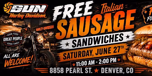FREE ITALIAN SAUSAGE SATURDAY