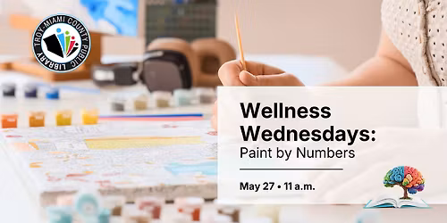 Wellness Wednesdays - Paint by Numbers