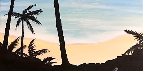 Toledo Paint and Sip Party - Tropical Sunset Serenity