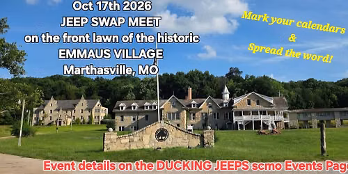 JEEP SWAP MEET Oct 17th 