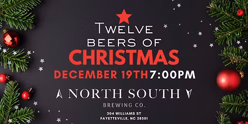 12 Beers of Christmas Beer Tasting 