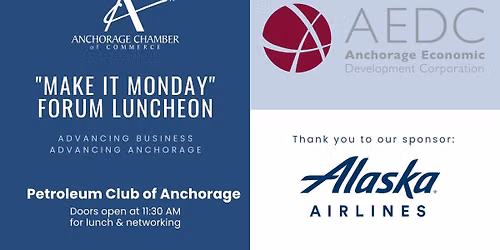 "Make it Monday" Forum Luncheon: AEDC - Comprehensive Economic Development Strategy