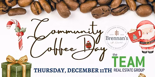 COMMUNITY COFFEE DAY!!!!