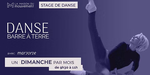 BARRE \u00e0 TERRE - Stage mensuel