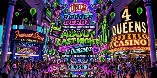 18+THURSDAY ABOUT LAST NIGHT OCT 8 GOLD SPIKE  FREE W\/RSVP