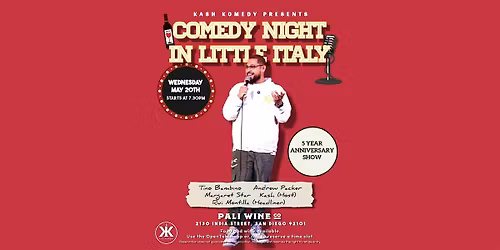 Comedy Night in Little Italy