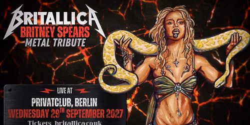 Britallica (Britney Spears Metal Tribute) + Spinors at Privatclub, Berlin