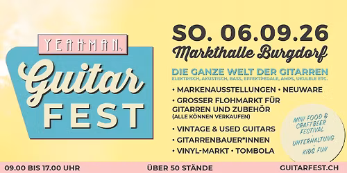 Yeahman's Guitar Fest 2026