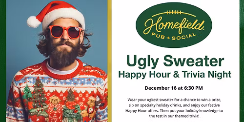 Ugly Sweater Happy Hour & Trivia Night