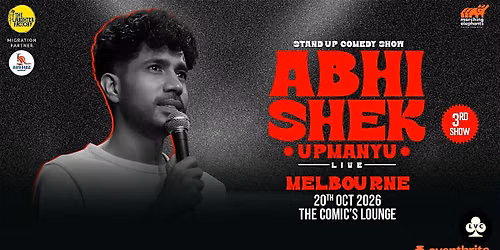 Abhishek Upmanyu Live Melbourne 3rd Show