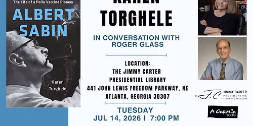 Karen Torghele in conversation with Roger Glass | Albert Sabin: The Life of a Polio Vaccine Pioneer