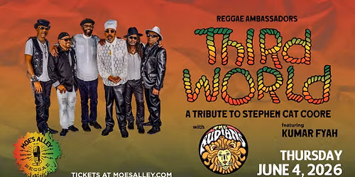 Reggae Ambassadors Third World: A Tribute To Stephen Cat Coore featuring Kumar Fyah w\/ The Rudians