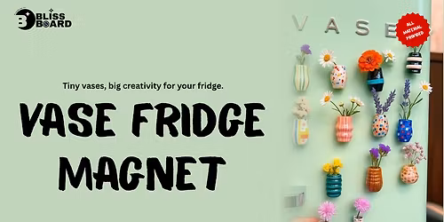 Vase Fridge Magnet