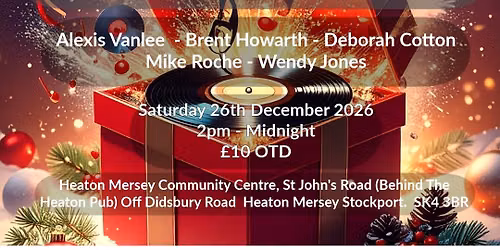 Northern & Rare Soul Boxing Day All Dayer - Stockport
