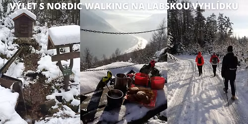 Výlet s Nordic Walking na Labskou vyhlídku