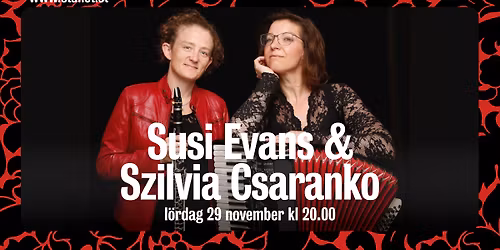 Susi Evans & Szilvia Csaranko