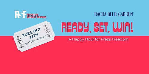 A Happy Hour for Press Freedom: Ready, Set, Win!