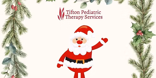 Pictures with Sensory Santa at TPTS